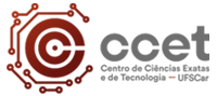 Logo do Centro de Ciências Exatas e de Tecnologia UFSCar, CCET, com link para o site