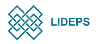 Logo para o Laboratório Integrado de Documentação e Estatísticas Políticas e Sociais, LIDEPS, com link para o site