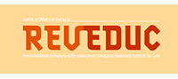 Logo da Revista Eletrônica de Educação, Reveduc, com link para o site